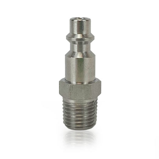Foster 10-3S/S, 3 Series, Industrial Plug, 1/4" Male NPT, Stainless Steel