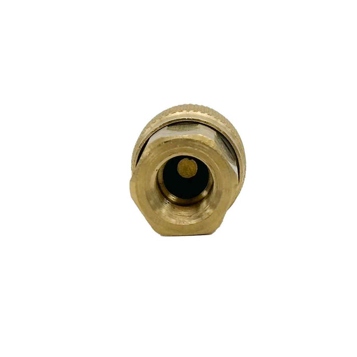 Dixon Valve And Coupling Air Hose Fittings, Manual Quick Coupler, Tru-Flate, T Type, 1/4" Coupler x 1/4" Female Thread NPT, 2JF2-B