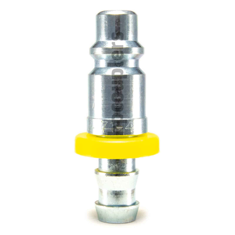 Foster 81-4, 4 Series, Industrial Plug, 1/2" Push-On Hose Barb, Steel