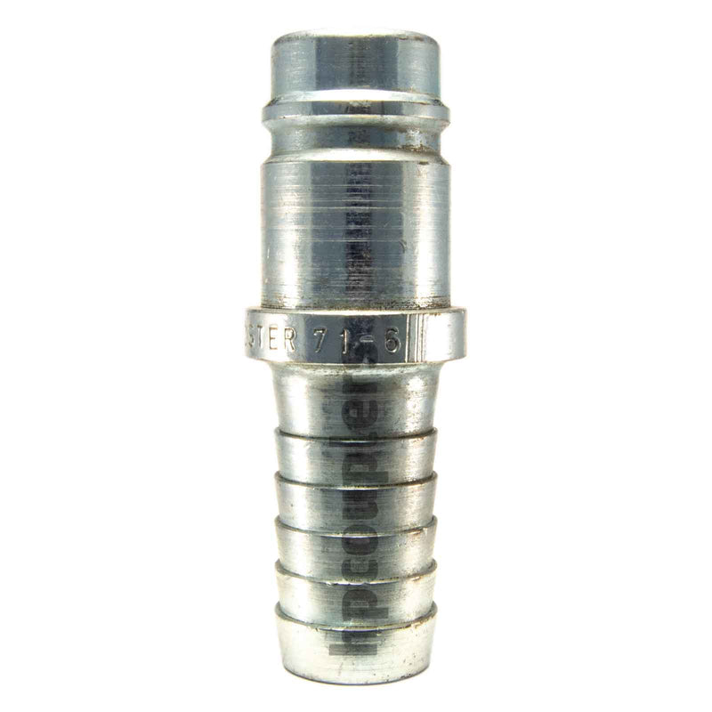 Foster 70-6, 6 Series, Industrial Plug, 1/2" Hose Barb, Steel