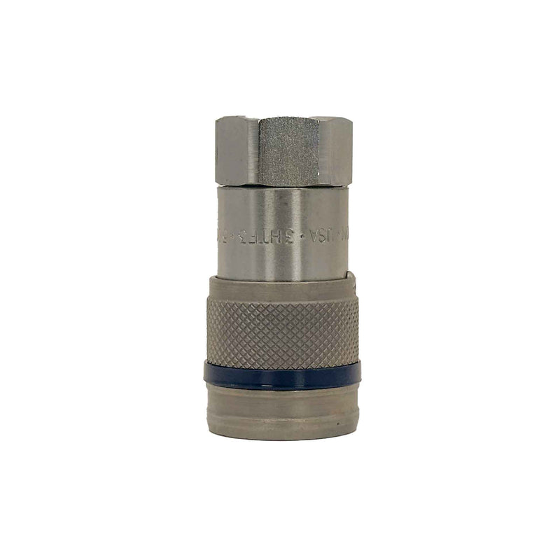 Dixon 3HTF3, HT-Series, Flushface FF, 3/8" Body Coupler x 3/8" Female Threaded (Steel)