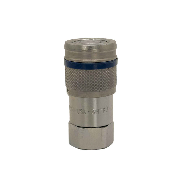 Dixon 3HTF3, HT-Series, Flushface FF, 3/8" Body Coupler x 3/8" Female Threaded (Steel)