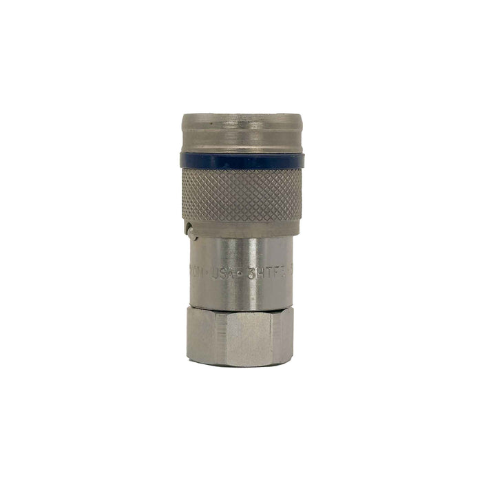 Dixon 3HTF3, HT-Series, Flushface FF, 3/8" Body Coupler x 3/8" Female Threaded (Steel)