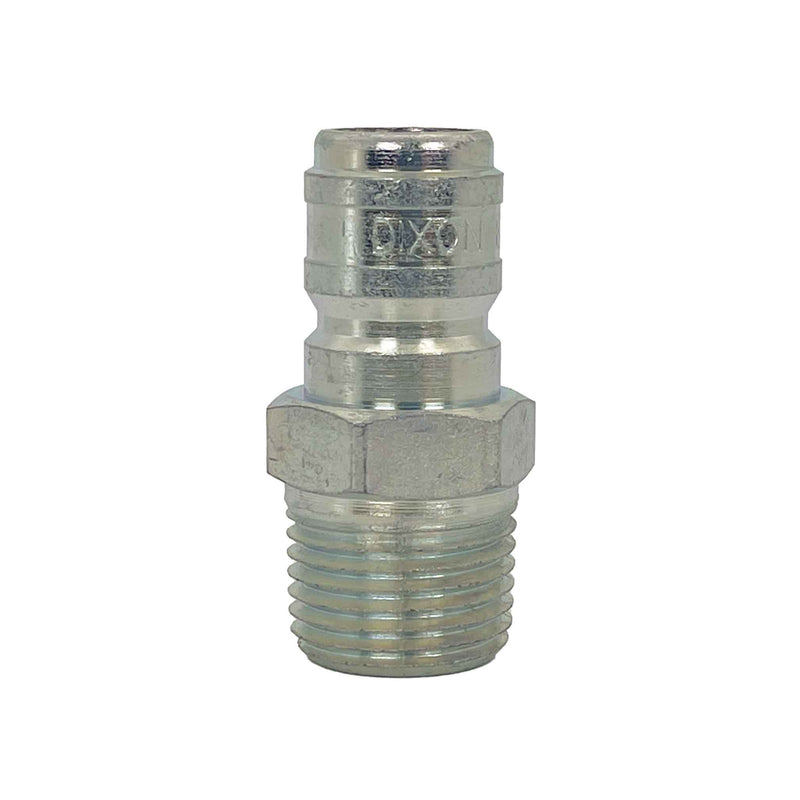 Dixon E4M4, E Series FST Straight Thru, 1/2" Body Plug x 1/2" Male Threaded (Steel)