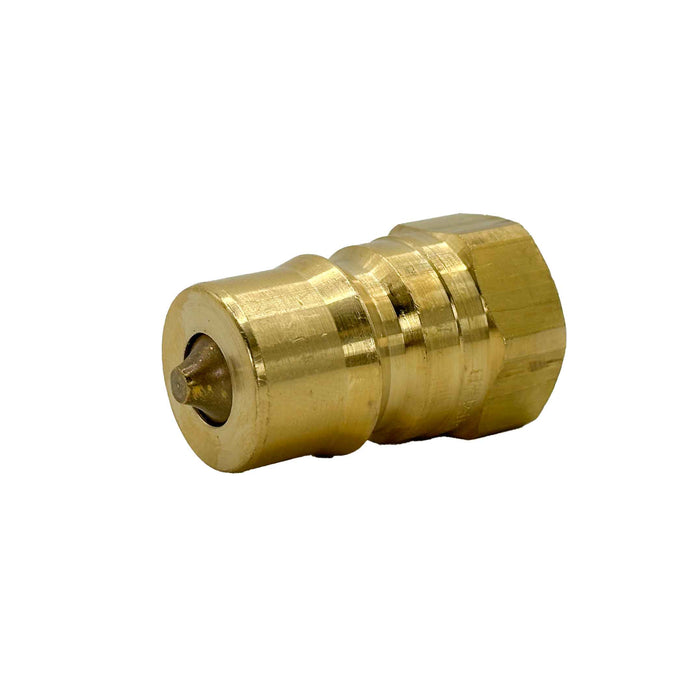 Dixon H4F4-B, H Series, ISO-B Interchange, 1/2" Body Plug x 1/2" Female Thread (Brass)