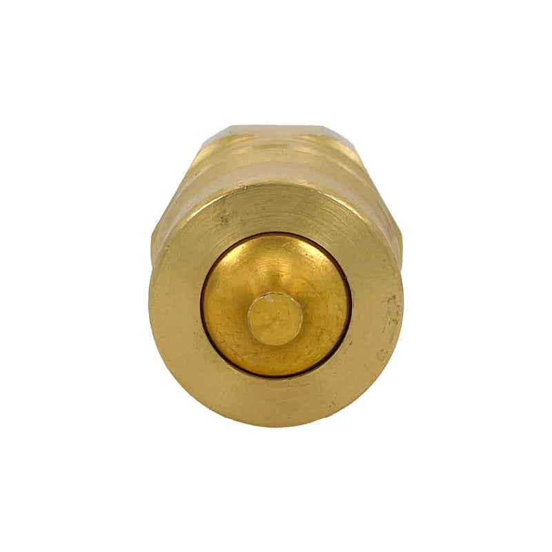 Dixon H8F8-B, H Series, ISO-B Interchange, 1" Body Plug x 1" Female Thread (Brass)