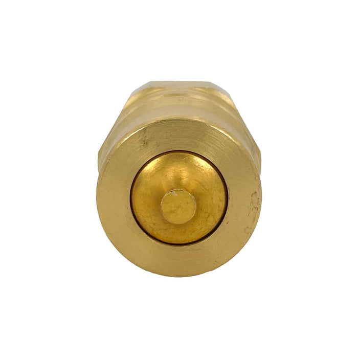 Dixon H8F8-B, H Series, ISO-B Interchange, 1" Body Plug x 1" Female Thread (Brass)