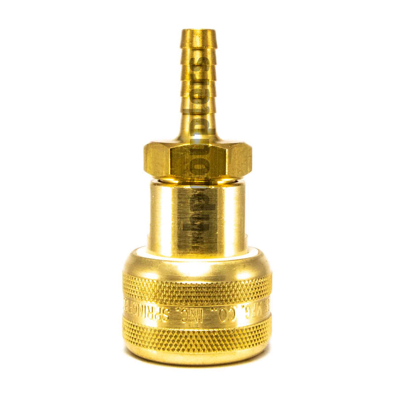 Foster FM3653, 3 Series, Industrial Coupler, Automatic, 5/16" Hose Barb, Brass