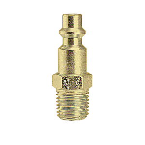 Foster 14-3B, 3 Series, Industrial Plug, 3/8" Male NPT, Brass