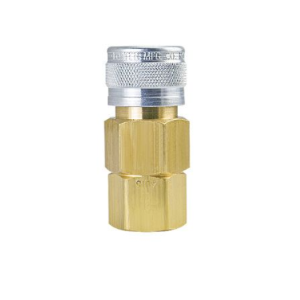 Foster 5005, 5 Series, Industrial Coupler, Automatic, 3/8" Female NPT, Brass, Steel