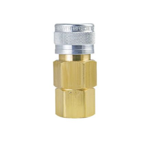 Foster 5205, 5 Series, Industrial Coupler, Automatic, 1/2" Female NPT, Brass, Steel