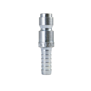 Foster TF48, TF Series, True-Flate, Automotive, Plug, 3/8" Hose Barb, Steel