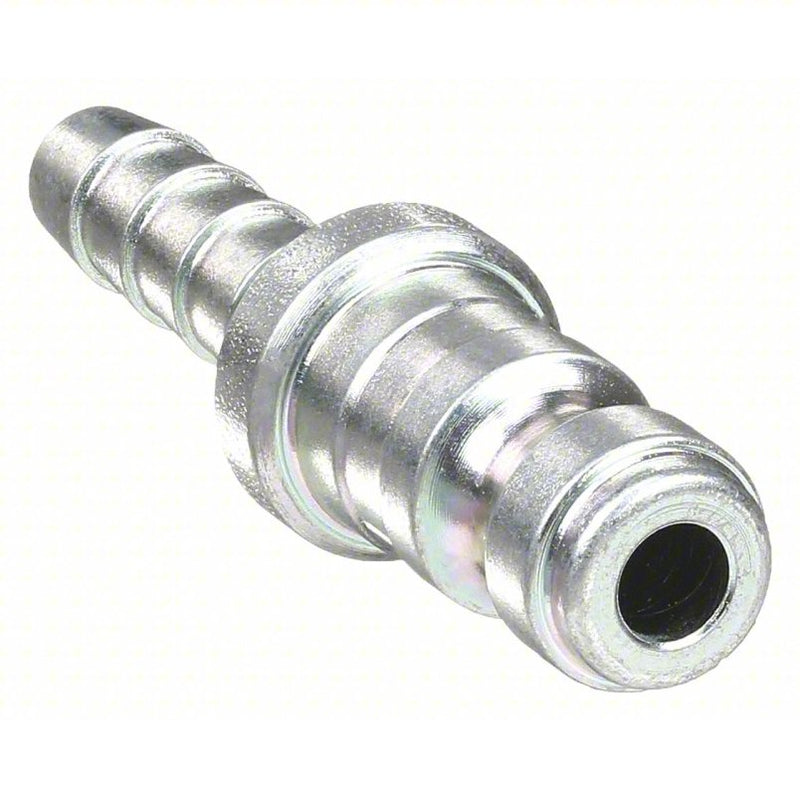 DIXON VALVE & COUPLING Quick Connect Hose Coupling: 3/8" Hose Barb, Plug, J3S3