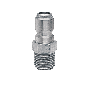 ZSI-Foster FST Series - 1/4" Straight-Thru Coupler, Plug, 25MPS