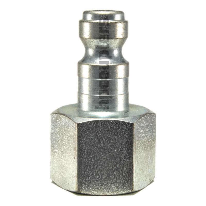 Foster TF16, TF Series, True-Flate, Automotive, Plug, 1/4" Female NPT, Steel