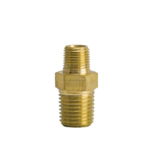 ZSI - Foster Adapter, Brass Reducing Male Hex Nipple, B-379-0402