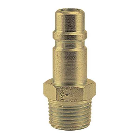 Foster 54-5B, 5 Series, Industrial Plug, 1/2" Male NPT, Brass