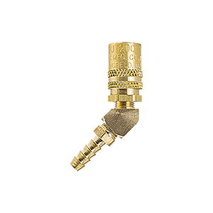 Foster, FJT 1/4" Series Straight Thru Barbed Sockets, FS224