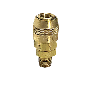Foster 2903GS, 3 Series, Industrial Coupler, Automatic, 1/8" Male NPT, Brass, Steel