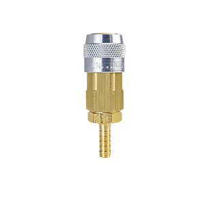 Foster LN3653, LN Series, Lincoln Coupler, Automatic 5/16" Hose Barb, Brass, Steel