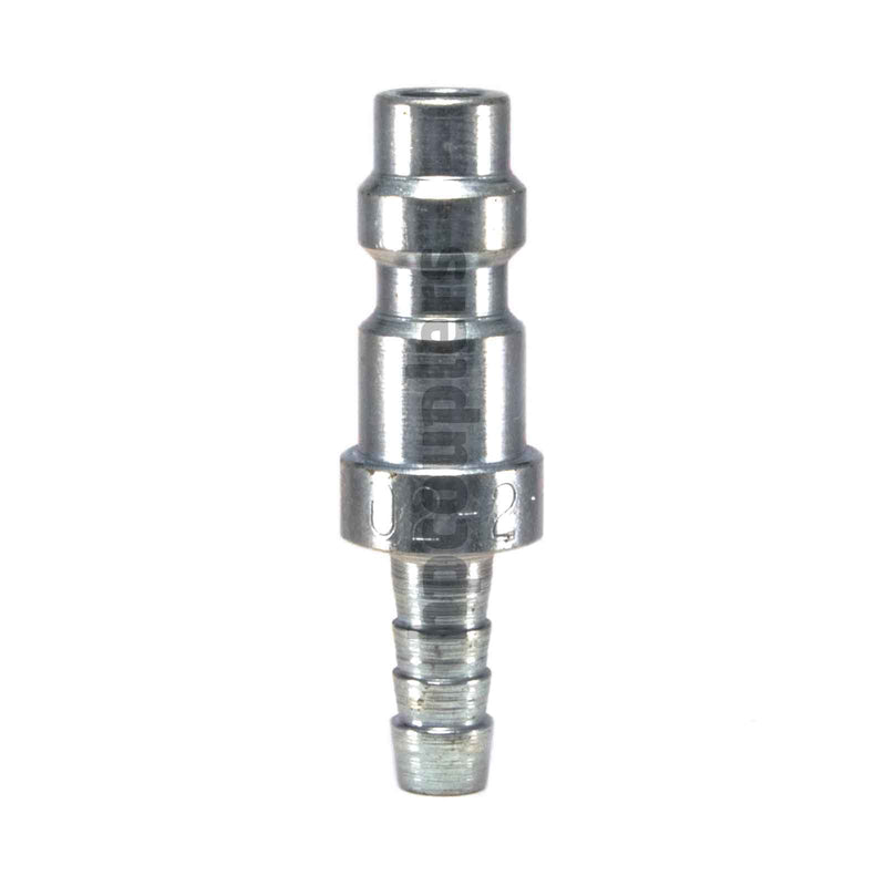 Foster 02-2, 2 Series, Industrial Plug, 1/8" Hose Barb, Steel