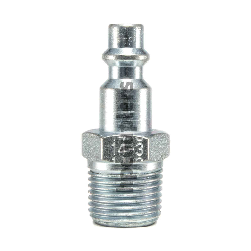 Foster 14-3, 3 Series, Industrial Plug, 3/8" Male NPT, Steel