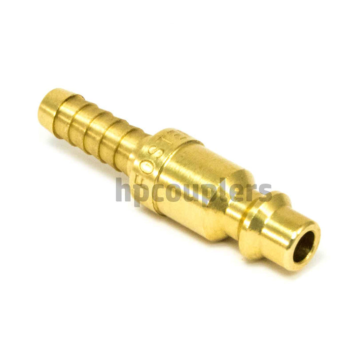 Foster 16-3B, 3 Series, Industrial Plug, 1/4" Hose Barb, Brass