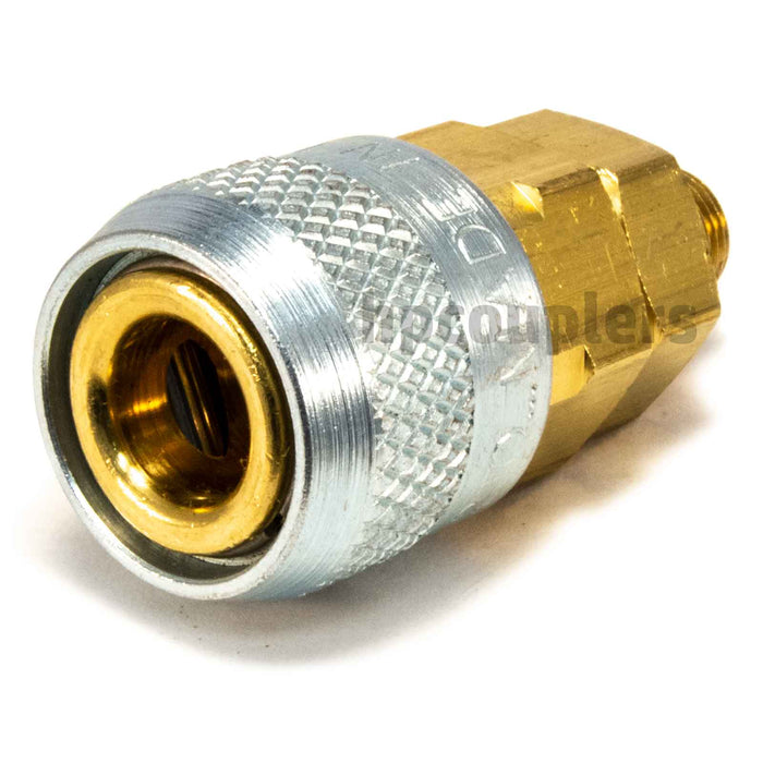 Foster 210-2903, Aro 210 Series, Coupler, Automatic, 1/8" Male NPT, Brass, Steel