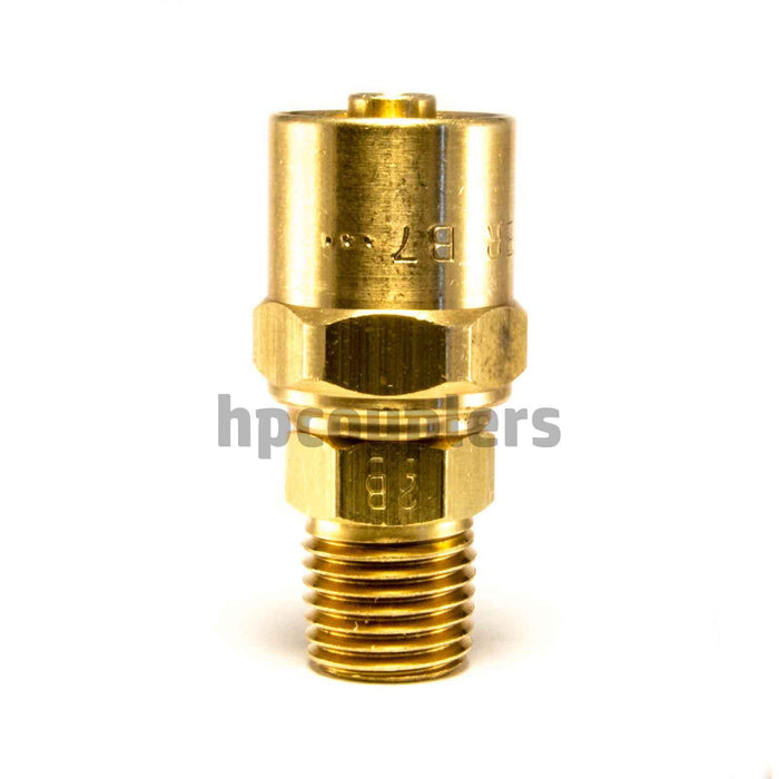 Reusable Hose Barb - 1/4" NPT - 1/4" ID X 5/8" OD hose - Air Hose Fittings