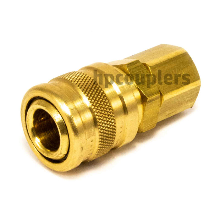 Foster 3003HW, 3 Series, Industrial Coupler, Manual, 1/4" Female NPT, Brass (HOT WATER)