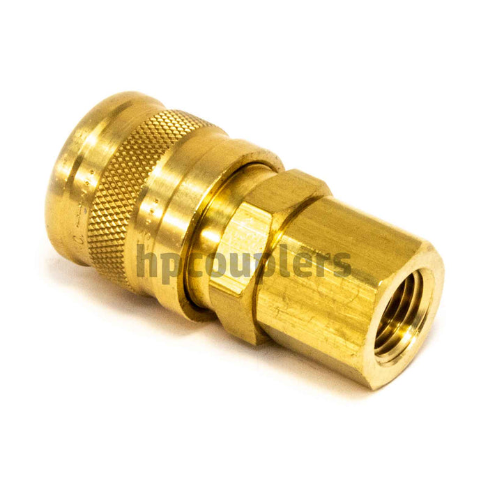 Foster 3003HW, 3 Series, Industrial Coupler, Manual, 1/4" Female NPT, Brass (HOT WATER)