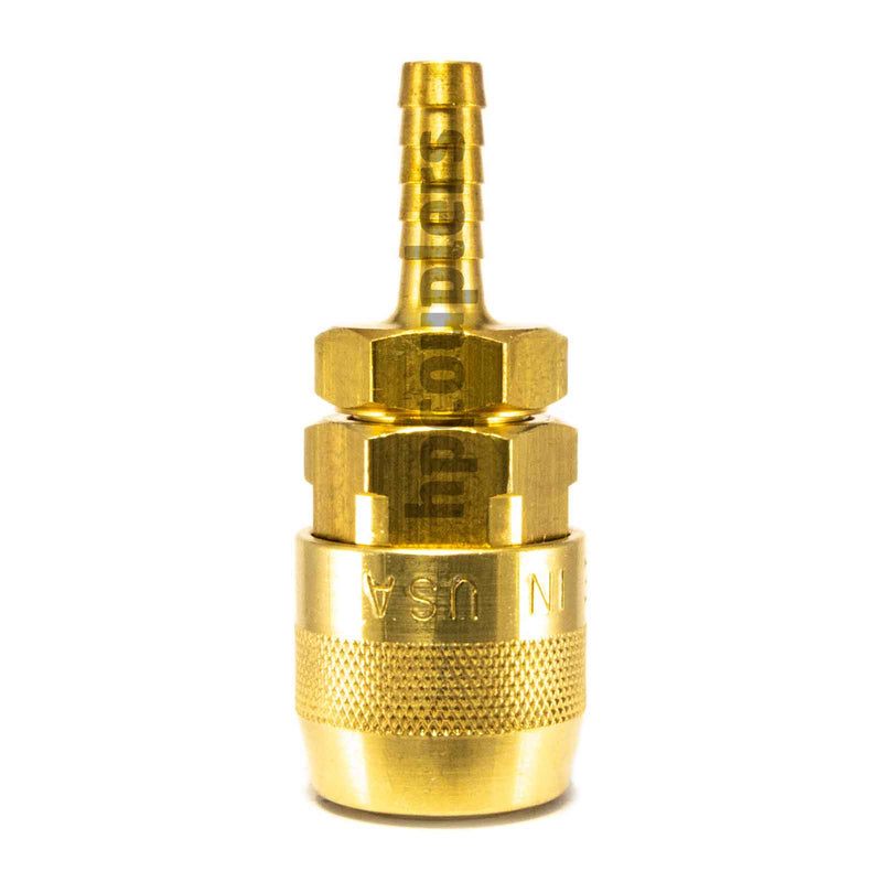 Foster 3603GB, 3 Series, Industrial Coupler, Automatic, 1/4" Hose Barb, Brass