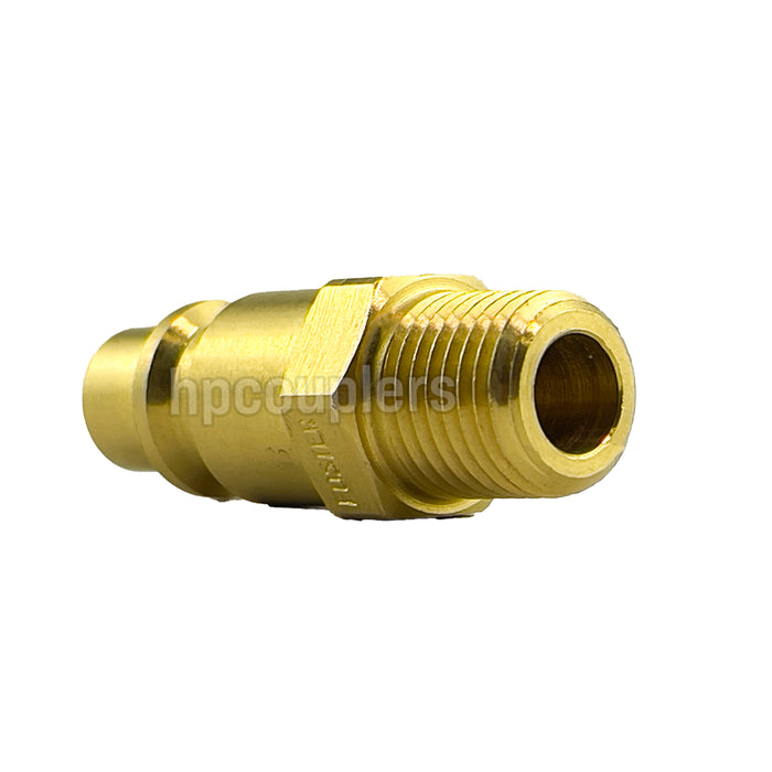 Foster 40-4B, 4 Series, Industrial Plug, 1/4" Male NPT, Brass