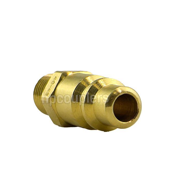 Foster 40-4B, 4 Series, Industrial Plug, 1/4" Male NPT, Brass