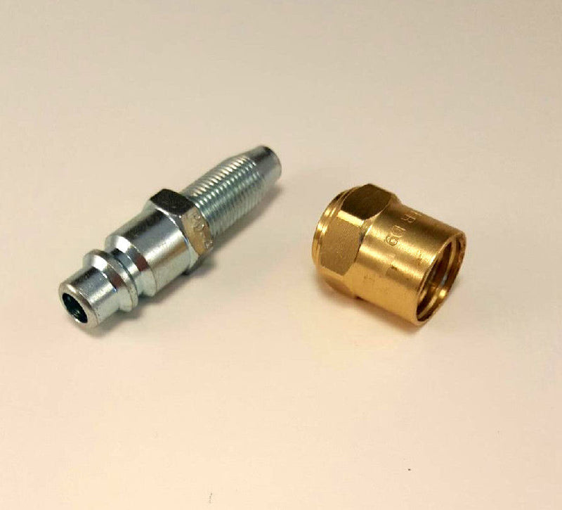 Reusable Hose Barb - 3/8" Body Plug X 3/8" ID - 11/16" OD Air Fittings