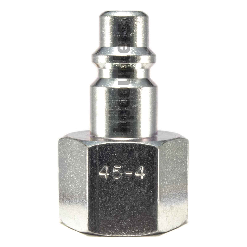 Foster 45-4, 4 Series, Industrial Plug, 1/2" Female NPT, Steel