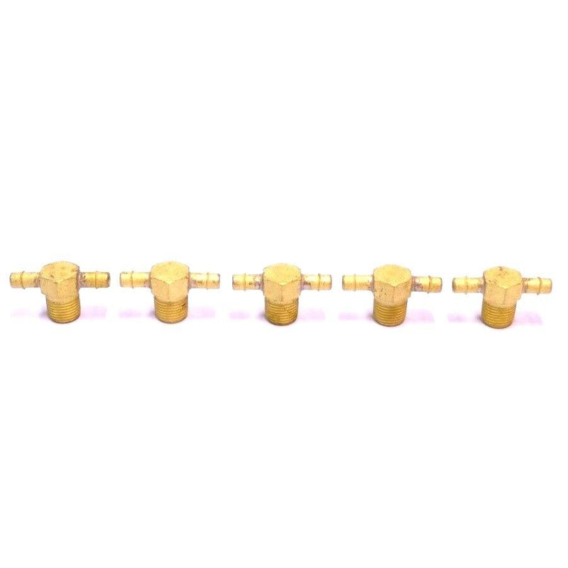 MEM-CO 1/8 T4 .170" Male Pipe NPT Mini Barb Tube Fittings (5pcs)