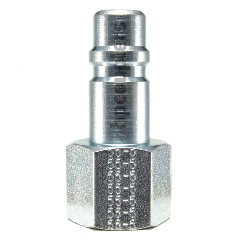 Foster 55-5, 5 Series, Industrial Plug, 1/2" Female NPT, Steel
