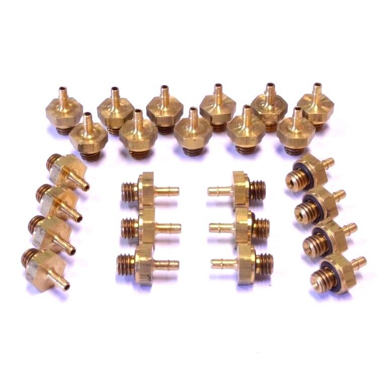 MEM-CO B1-O Male Pipe NPT Mini Barb Tube Fittings (25pcs)