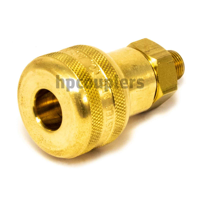 Foster FM2903, 3 Series, Industrial Coupler, Automatic, 1/8" Male NPT, Brass