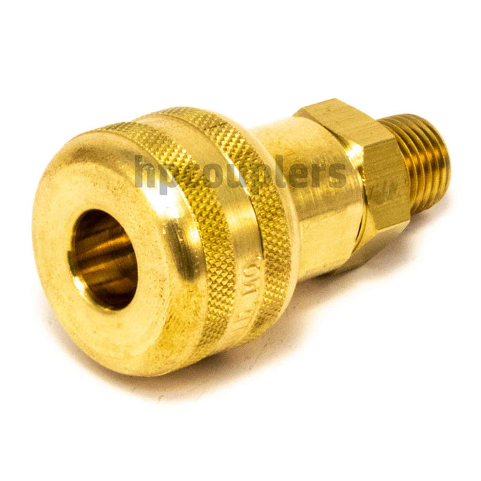 Foster FM3103, 3 Series, Industrial Coupler, Automatic, 1/4" Male NPT, Brass