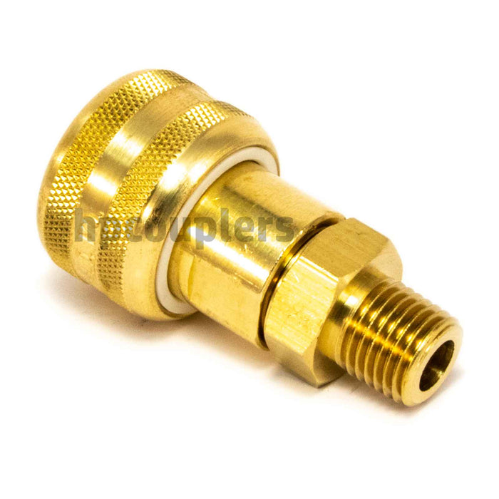 Foster FM3103, 3 Series, Industrial Coupler, Automatic, 1/4" Male NPT, Brass
