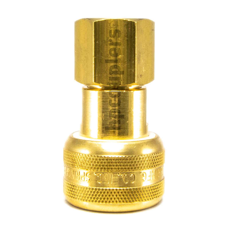 Foster FM3203, 3 Series, Industrial Coupler, Automatic, 3/8" Female NPT, Brass