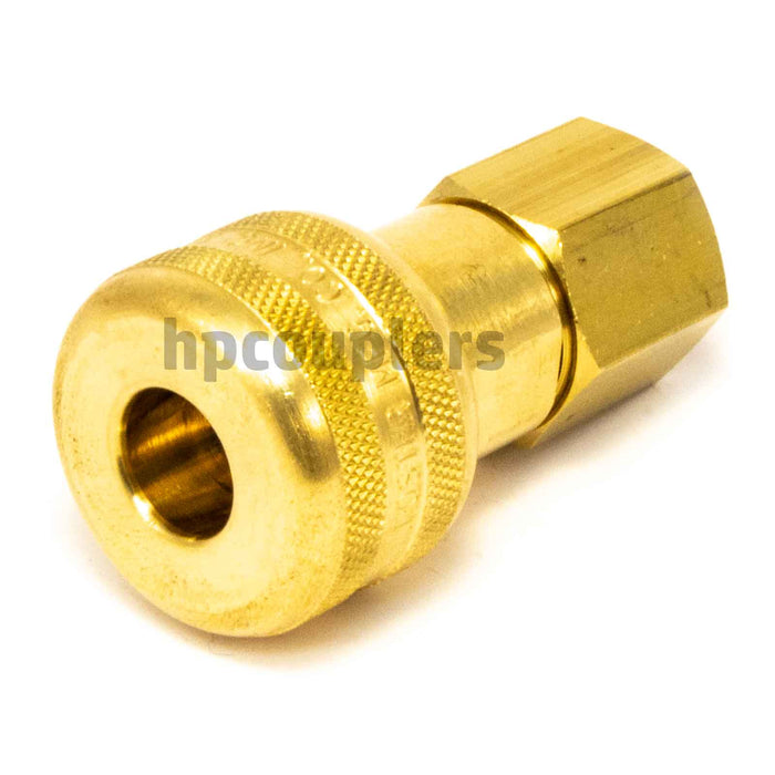 Foster FM3203, 3 Series, Industrial Coupler, Automatic, 3/8" Female NPT, Brass