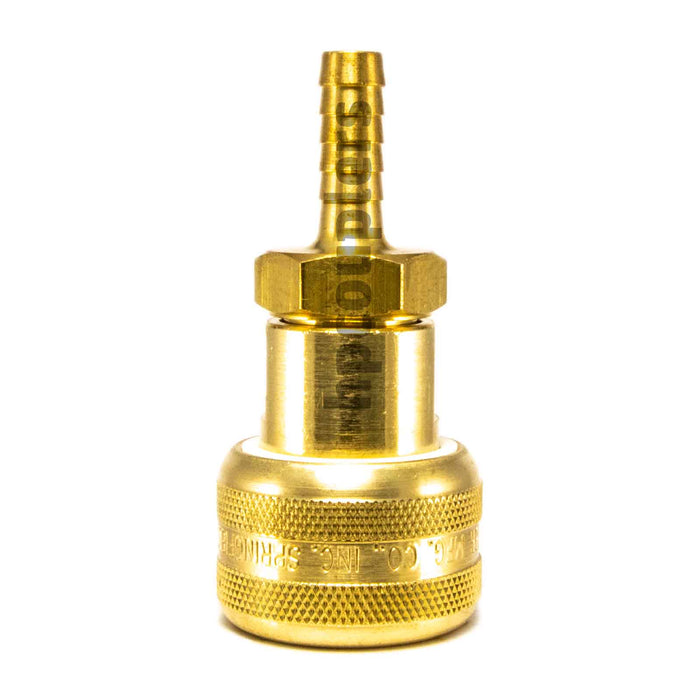 Foster FM3603, 3 Series, Industrial Coupler, Automatic, 1/4" Hose Barb, Brass