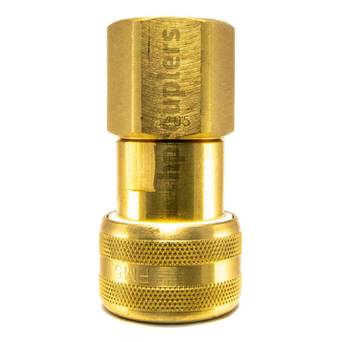 Foster FM5405, 5 Series, Industrial Coupler, Automatic, 3/4" Female NPT, Brass