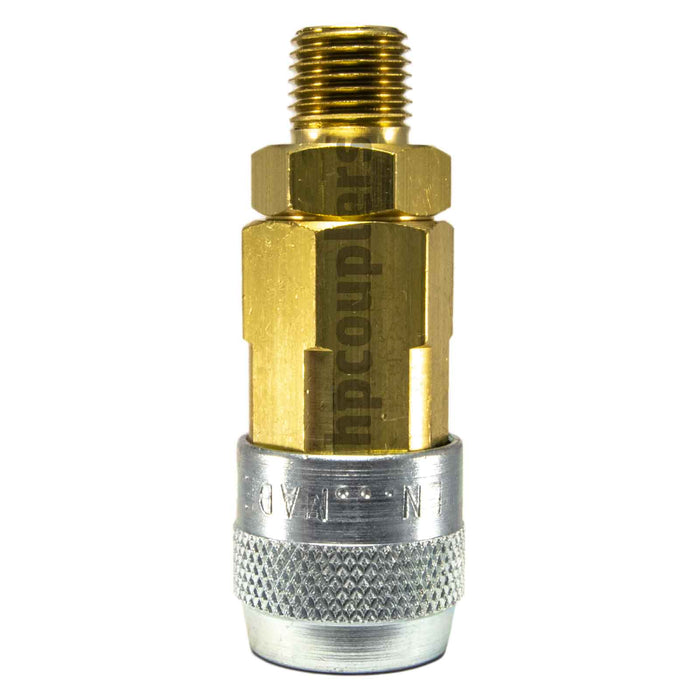 Foster LN3103, LN Series, Lincoln Coupler, Automatic 1/4" Male NPT, Brass, Steel