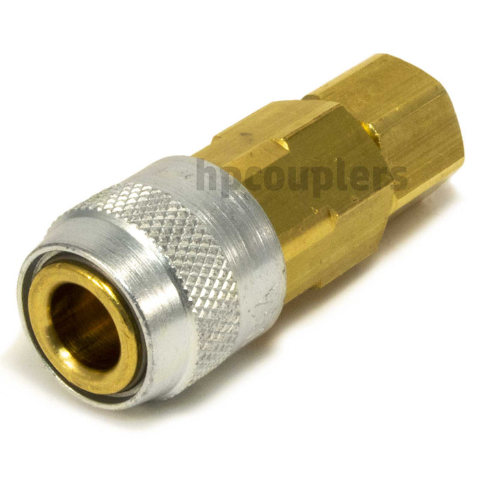 Foster LN3003, LN Series, Lincoln Coupler, Automatic 1/4" Female NPT, Brass, Steel