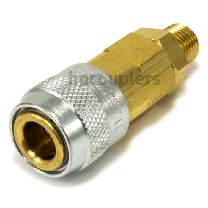 Foster LN3103, LN Series, Lincoln Coupler, Automatic 1/4" Male NPT, Brass, Steel