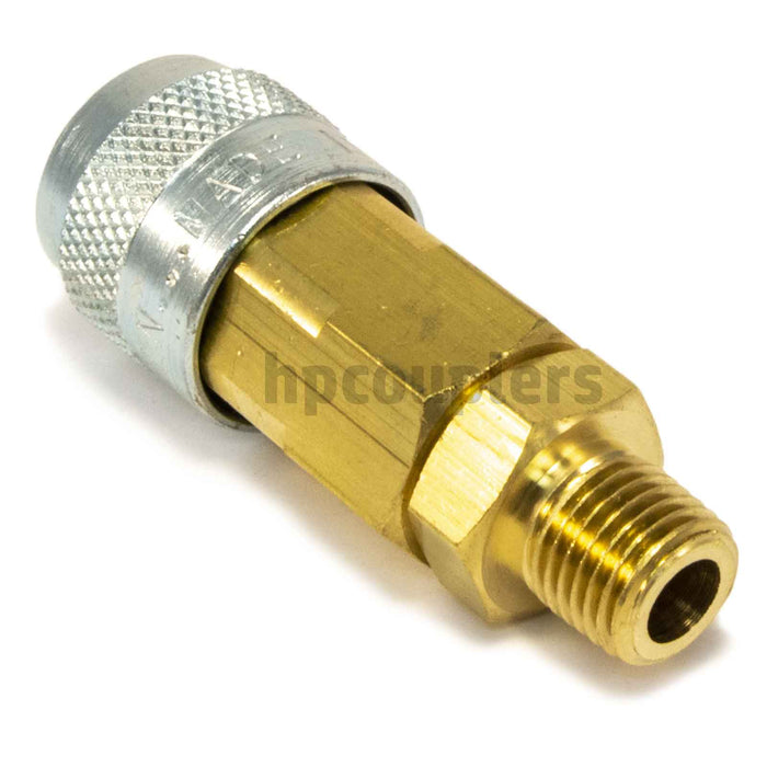 Foster LN3103, LN Series, Lincoln Coupler, Automatic 1/4" Male NPT, Brass, Steel